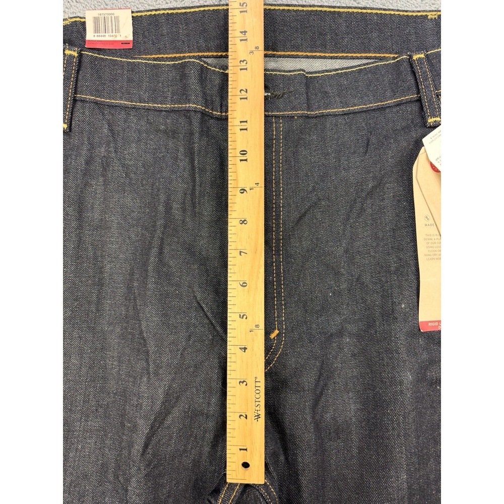 Levis 541 Jeans Men 52x30 Big and Tall Blue Athletic Fit Denim Dark Wash‎ NWT - Picture 6 of 10